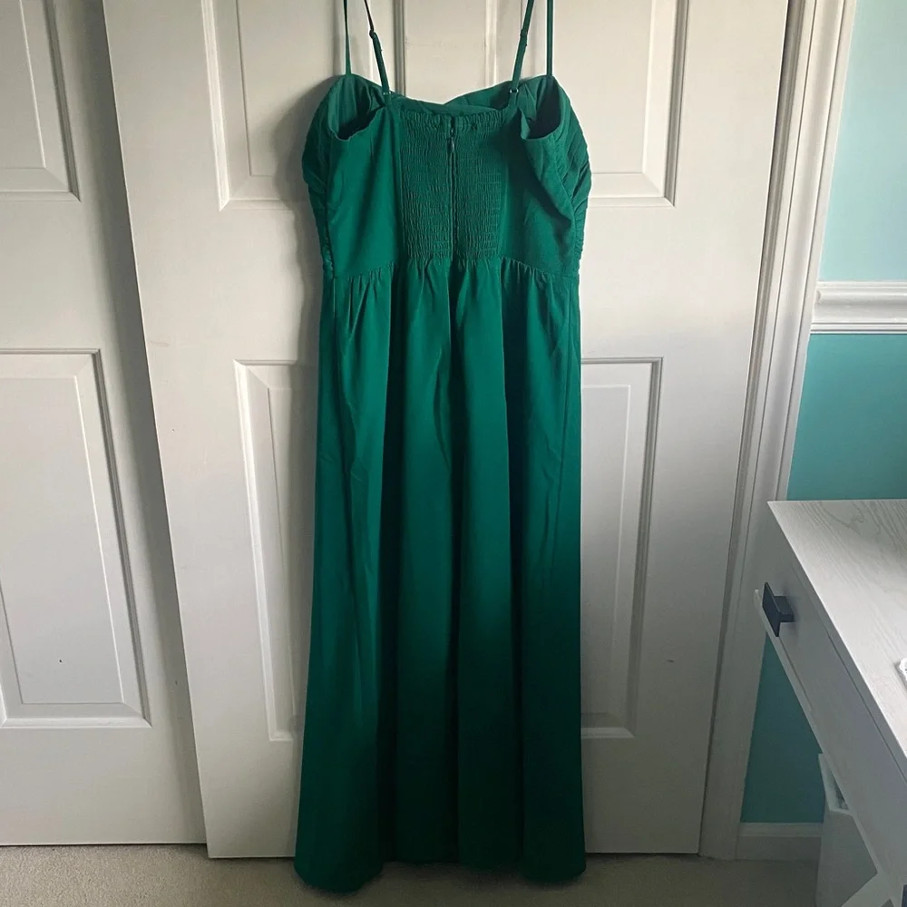 Abercrombie Green Maxi Dress
